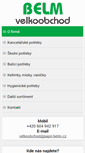 Mobile Screenshot of papir-belm.cz